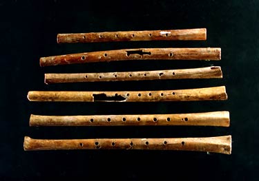 What is a flute made of?